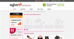 Desktop Screenshot of justogym.com